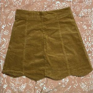 Altar’d State Corduroy Skirt Size XS